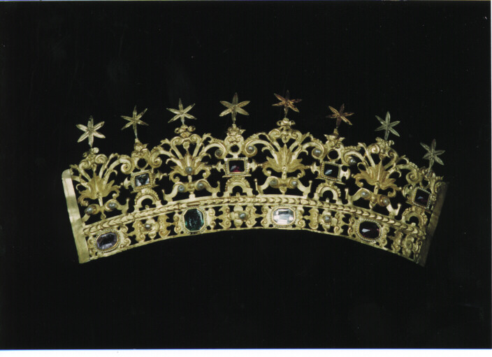 CORONA DA QUADRO, SERIE - AMBITO MERIDIONALE (secc. XIX/ XX)