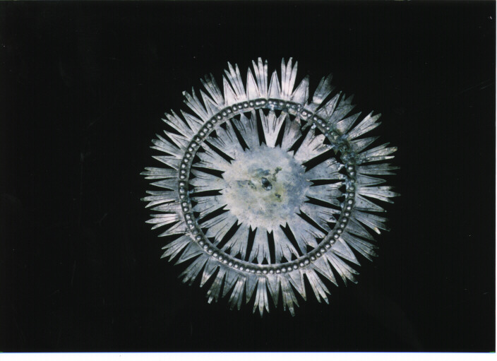 AUREOLA DA STATUA - AMBITO LOCALE (SEC. XVIII)