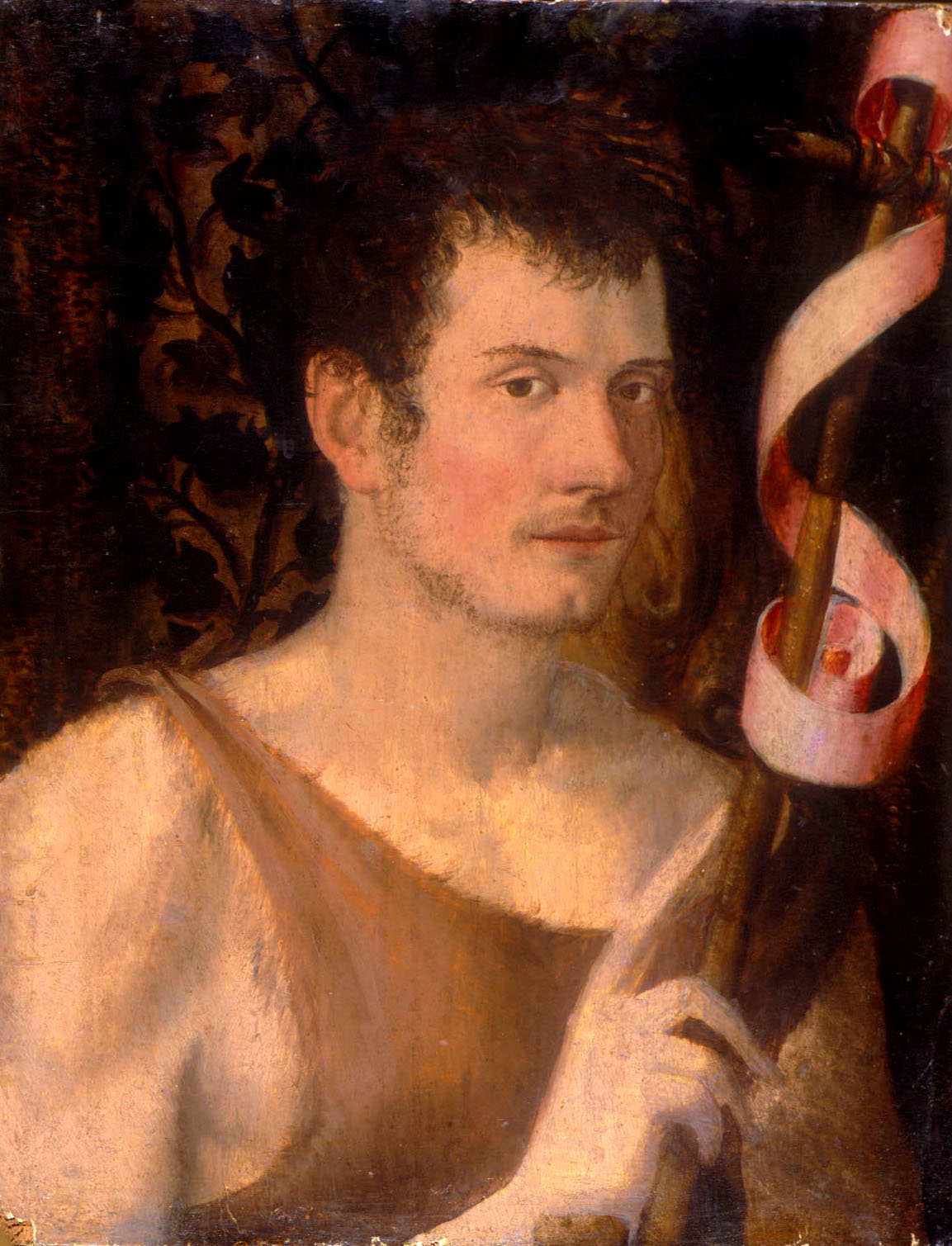 San Giovanni Battista (dipinto) - ambito emiliano - ferrarese (fine sec. XVI)