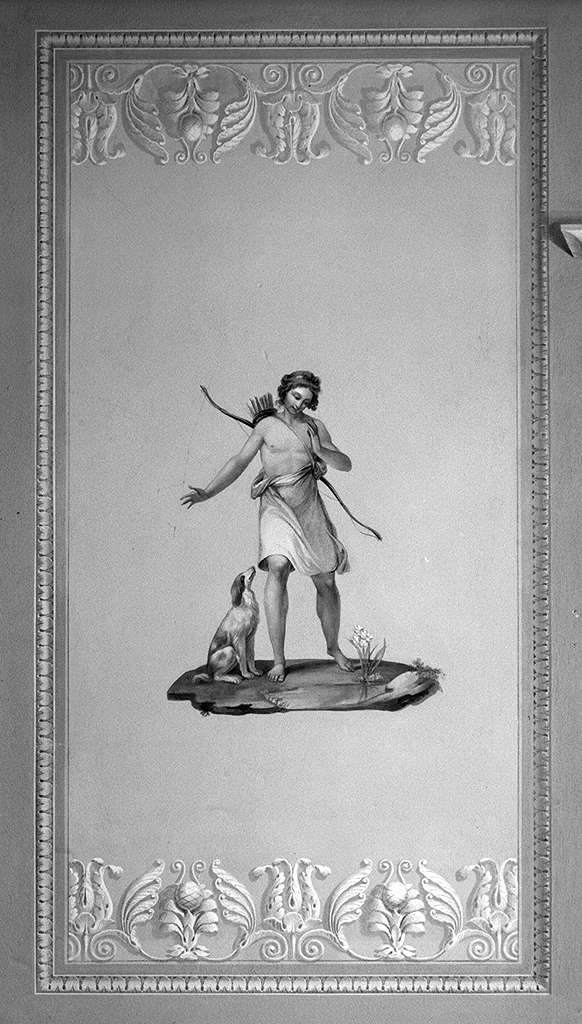 figure allegoriche femminili (decorazione pittorica) di Marini Antonio (secondo quarto sec. XIX)