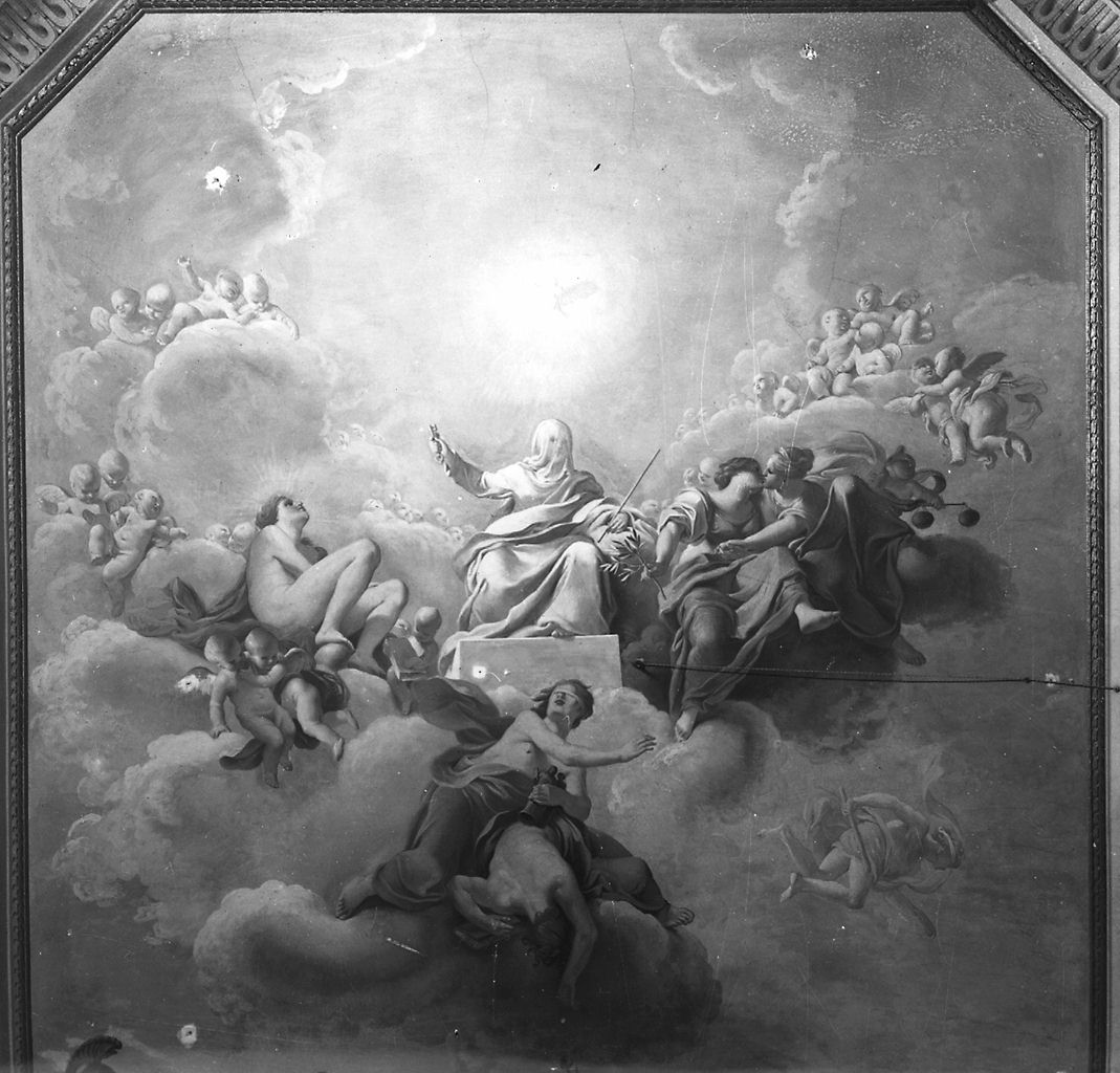 episodi della vita di Costantino (decorazione pittorica, complesso decorativo) di Gherardini Tommaso, Del Moro Giuseppe (sec. XVIII)