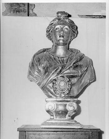 SANT'APOLLONIA (reliquiario - a busto) - bottega italiana (sec. XVIII)