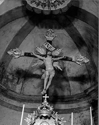 crocifisso - bottega italiana (sec. XIX)