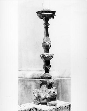 candeliere, serie - bottega Italia settentrionale (sec. XIX)