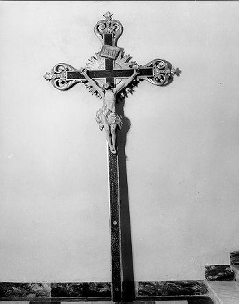 crocifisso - bottega Italia settentrionale (sec. XIX)