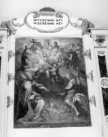 anime del purgatorio (dipinto) - ambito Italia settentrionale (sec. XVIII)