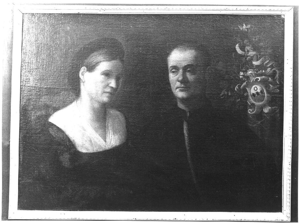 Doppio ritratto (dipinto, opera isolata) - ambito italiano (sec. XVI)