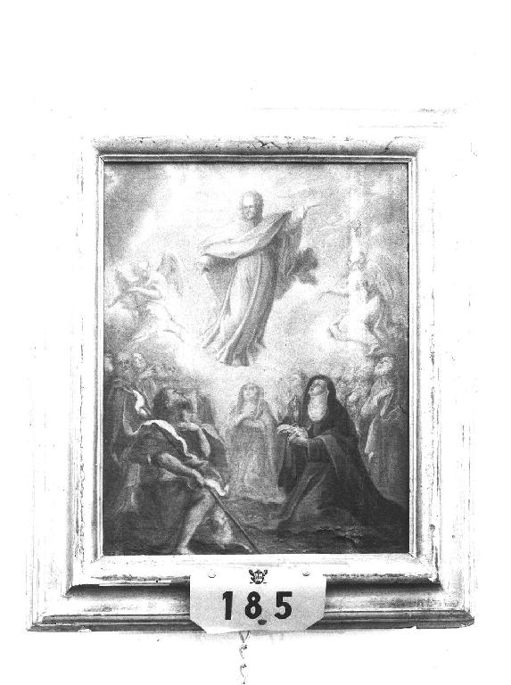 ascensione di Cristo (dipinto, opera isolata) - ambito ligure (sec. XVIII)