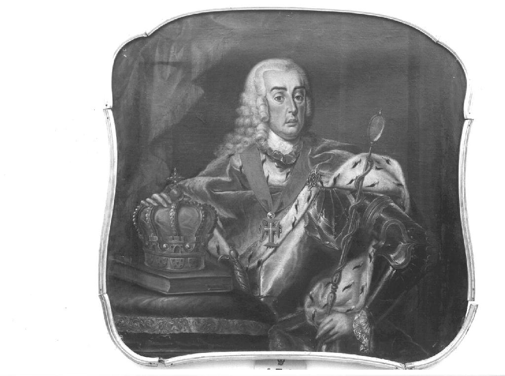 ritratto d'uomo (dipinto, opera isolata) - ambito ligure (sec. XVIII)