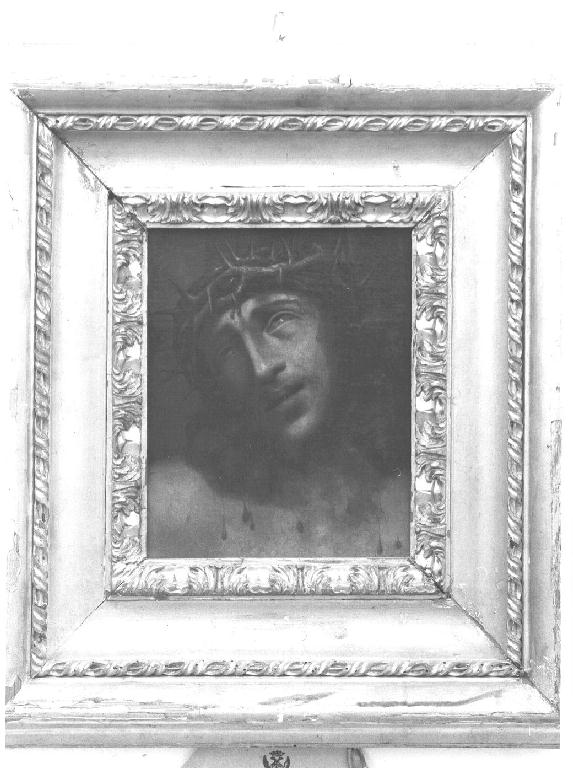 Cristo coronato di spine (dipinto, opera isolata) - ambito italiano (sec. XVIII)