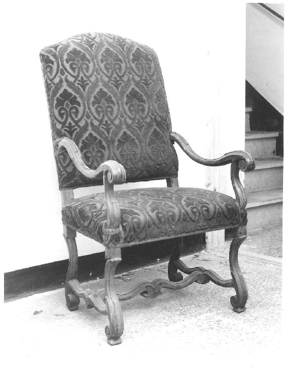 poltrona, serie - bottega italiana (sec. XVII)