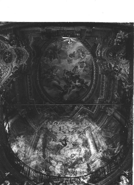 San Filippo Neri ha la visione della Madonna con Bambino (dipinto, ciclo) di Legnani Stefano Maria detto Legnanino (primo quarto sec. XVIII)