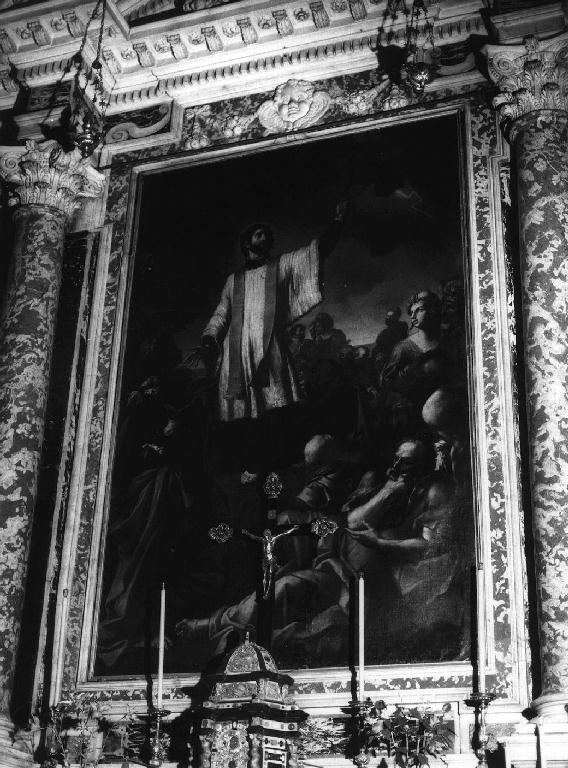PREDICAZIONE DI SAN FRANCESCO SAVERIO, San Francesco Saverio (dipinto, elemento d'insieme) di Grassi Domenico (metà sec. XVII)