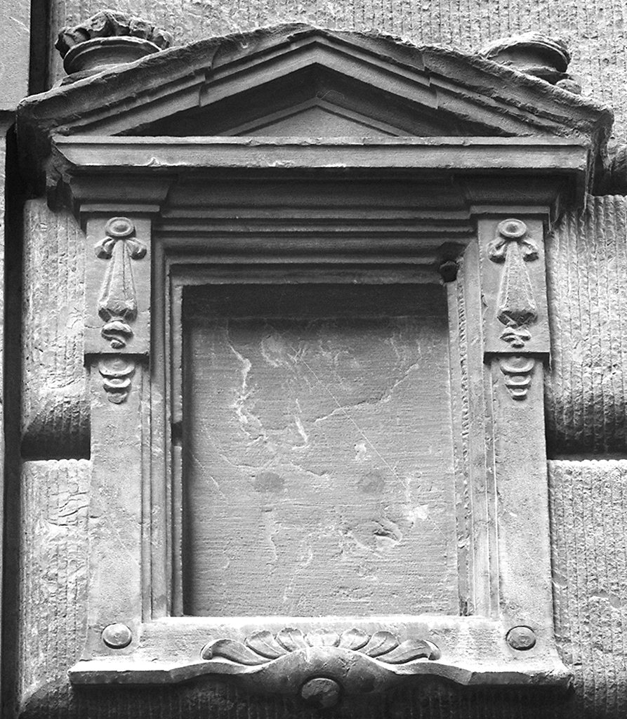 mostra di tabernacolo - ambito fiorentino (sec. XVII)