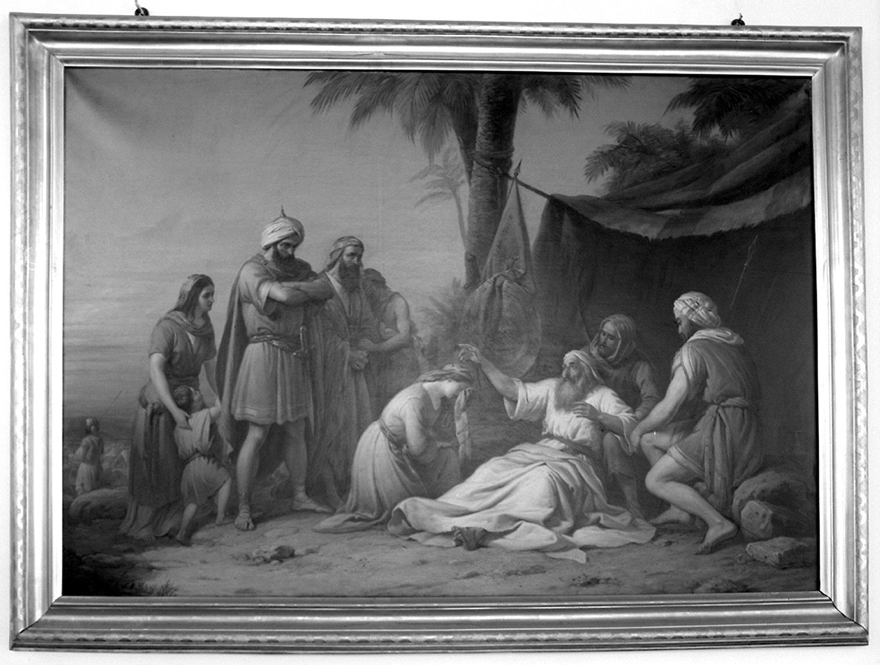 morte di Matatia (dipinto) di Bozzini Paolo (sec. XIX)