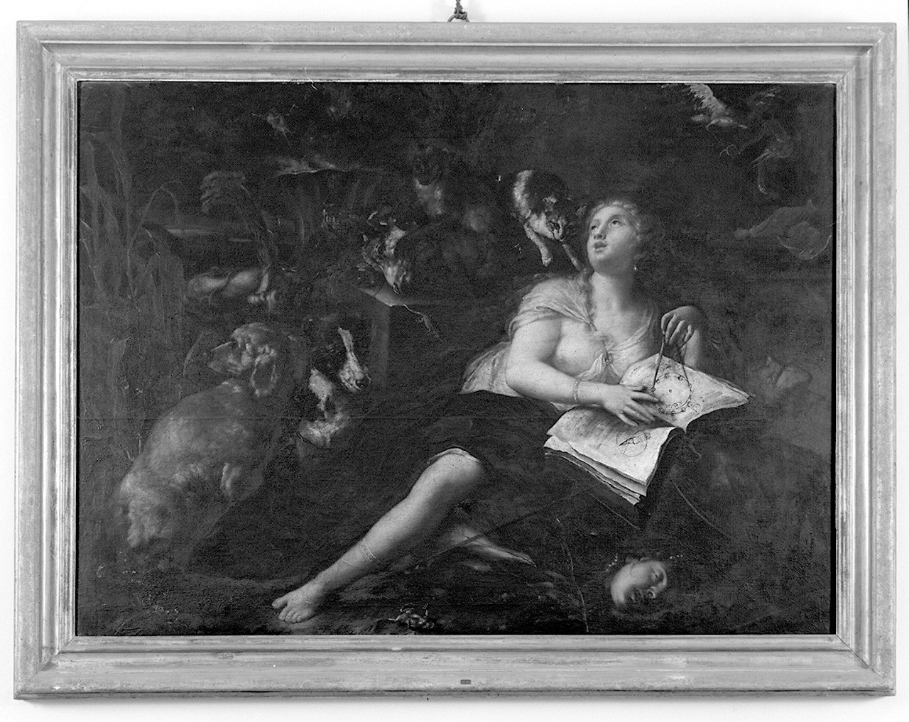 cornice - produzione italiana (seconda metà sec. XVII)