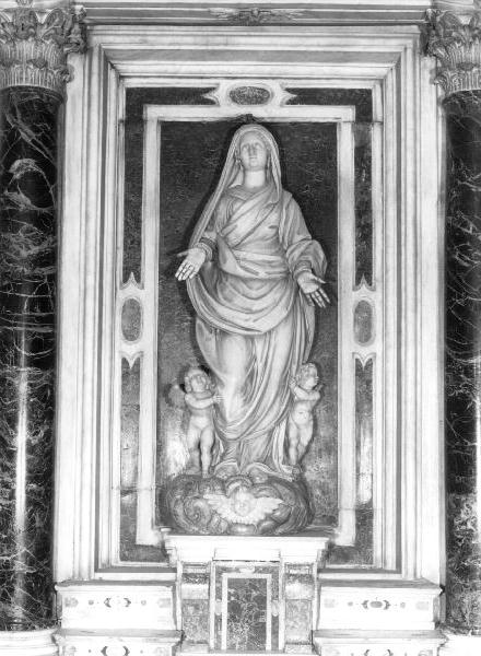 Madonna Assunta (statua, elemento d'insieme) di Orsolino Tommaso (secondo quarto sec. XVII)