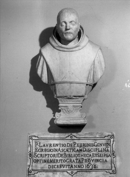 padre Lorenzo De Peijrini (statua) - bottega ligure (prima metà sec. XVII)