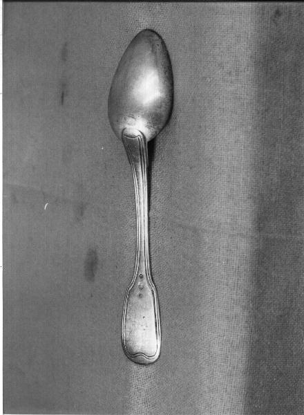 cucchiaio per incenso - bottega genovese (sec. XIX)