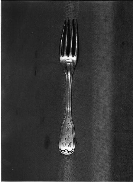 forchetta - bottega genovese (inizio sec. XIX)