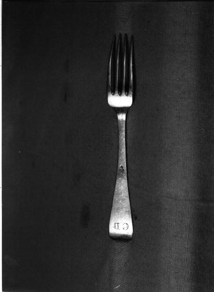 forchetta - bottega genovese (inizio sec. XIX)