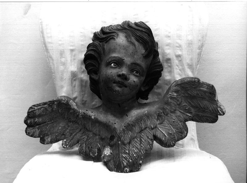 cherubino (scultura) di Maragliano Anton Maria (inizio sec. XVIII)