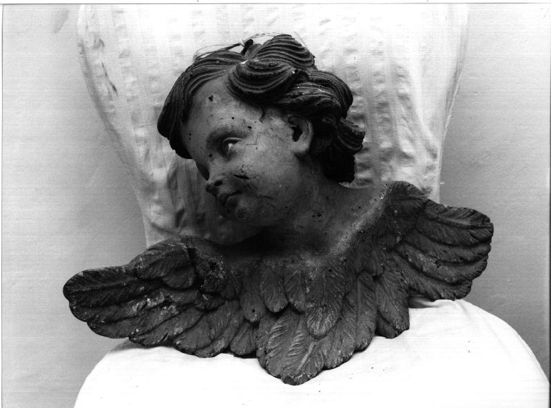 cherubino (scultura) di Maragliano Anton Maria (inizio sec. XVIII)