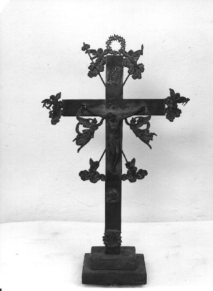 Cristo crocifisso (croce da tavolo) - bottega genovese (secondo quarto sec. XX)