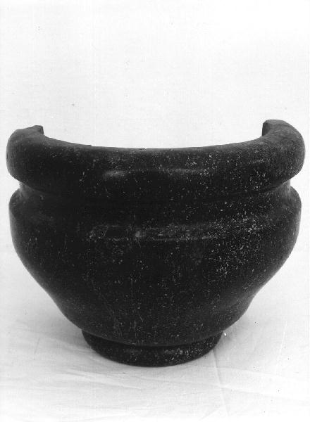 vaso, frammento - bottega genovese (secc. XVIII/ XIX)