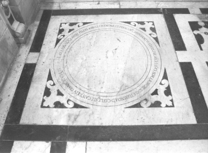 lapide - bottega genovese (secondo quarto sec. XVII)