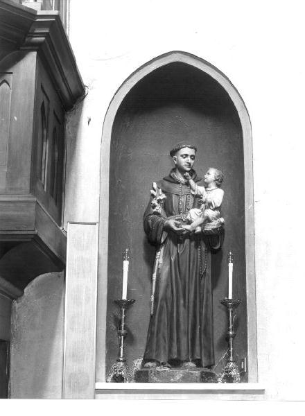 Sant'Antonio da Padova (gruppo scultoreo) - bottega ligure (secondo quarto sec. XX)
