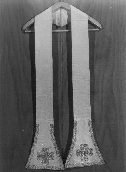 stola - manifattura ligure (seconda metà sec. XIX)