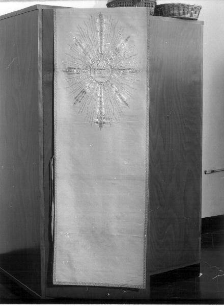 velo omerale - manifattura ligure (seconda metà sec. XIX)