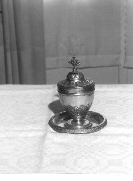 vasetti per oli santi - bottega ligure (primo quarto sec. XX)