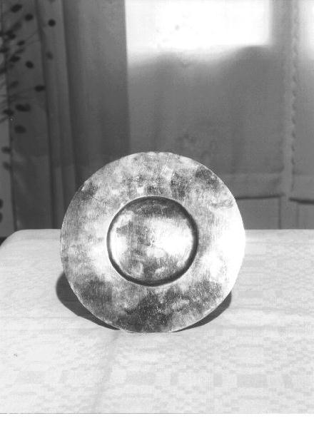 patena - bottega ligure (primo quarto sec. XVII)