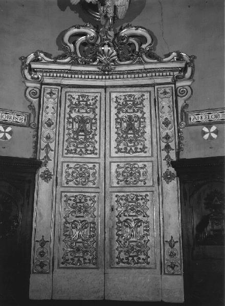 porta - ambito ligure (prima metà sec. XVIII)