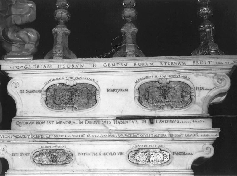 lapide - bottega ligure (sec. XVIII)