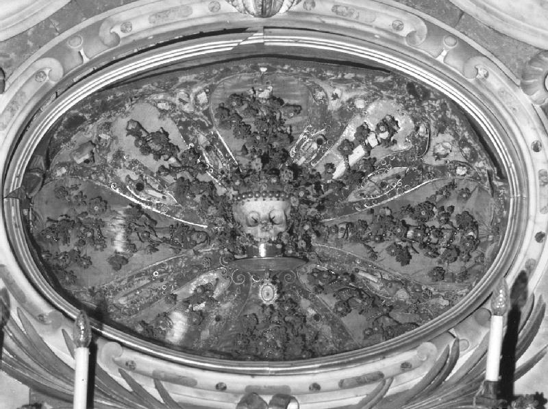 reliquiario a teca di Torre Gaetano (terzo quarto sec. XVIII)