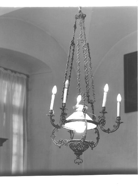 lampada - bottega ligure (prima metà sec. XX)