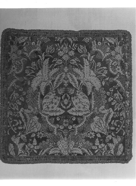 velo di calice - manifattura ligure (secondo quarto sec. XVIII)