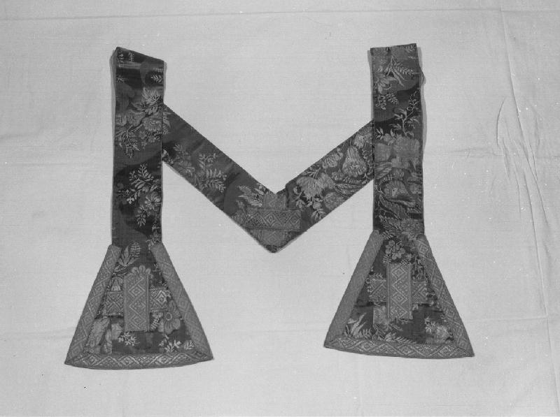 stola - manifattura ligure (secc. XVIII/ XIX)