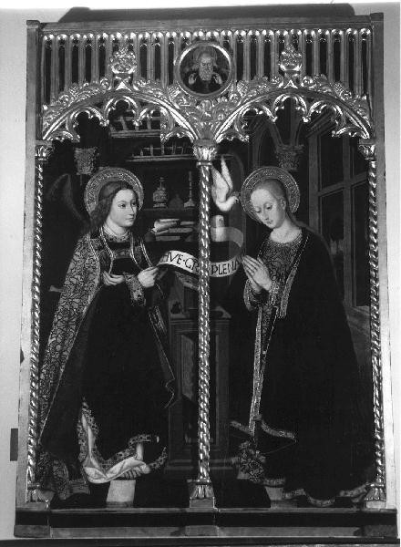 Annunciazione (dipinto) di Brea Ludovico (secc. XV/ XVI)