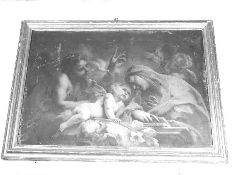 Annunciazione con Bambino (dipinto) di Guidobono Domenico (primo quarto sec. XVIII)