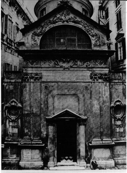portale, opera isolata - bottega ligure (primo quarto sec. XVII)