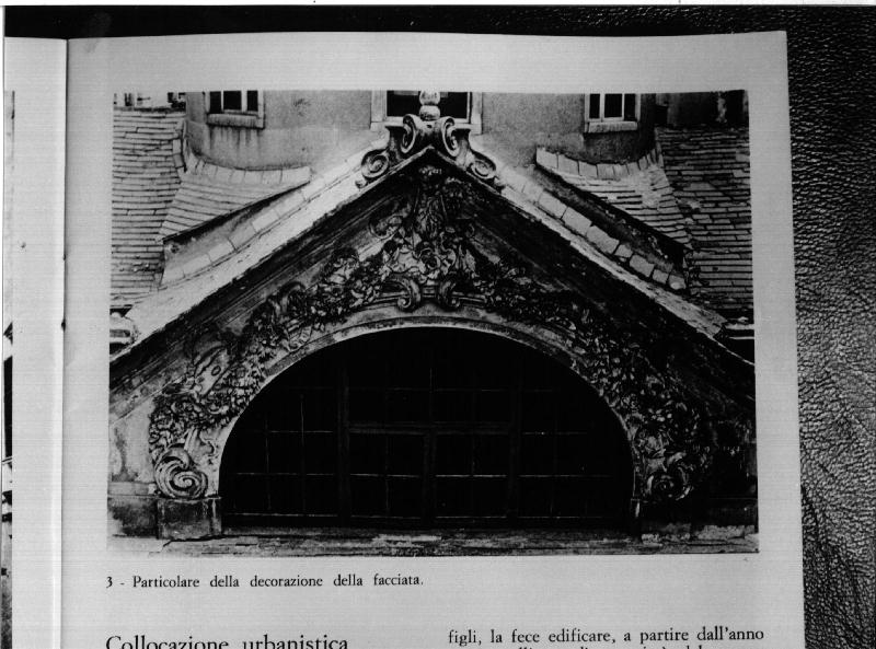 decorazione plastica, elemento d'insieme - produzione lombarda (primo quarto sec. XVII)