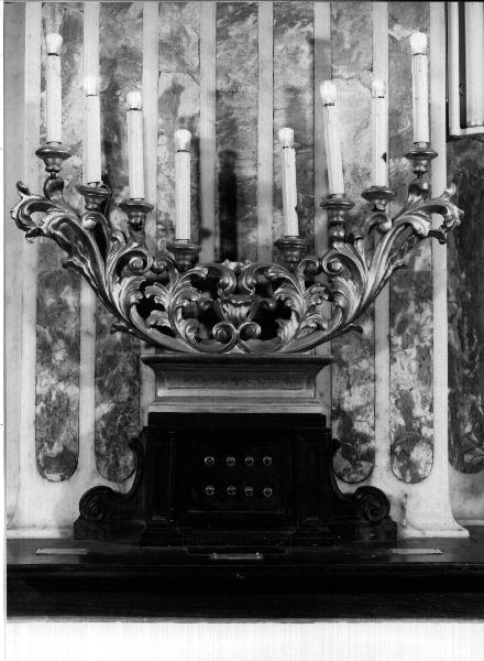 espositorio eucaristico, coppia - bottega ligure (prima metà sec. XVIII)