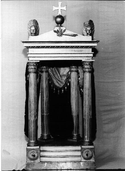 edicola, opera isolata - PRODUZIONE LIGURE (prima metà sec. XIX)