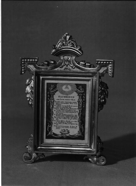 cartagloria, coppia - bottega ligure (prima metà sec. XIX)