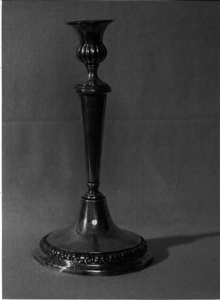 candeliere, coppia - bottega genovese (sec. XIX)