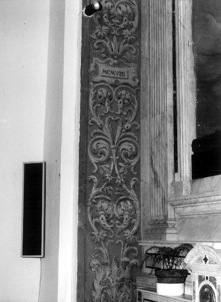 MOTIVI DECORATIVI A GIRALI VEGETALI (decorazione pittorica, opera isolata) - ambito ligure (sec. XX)